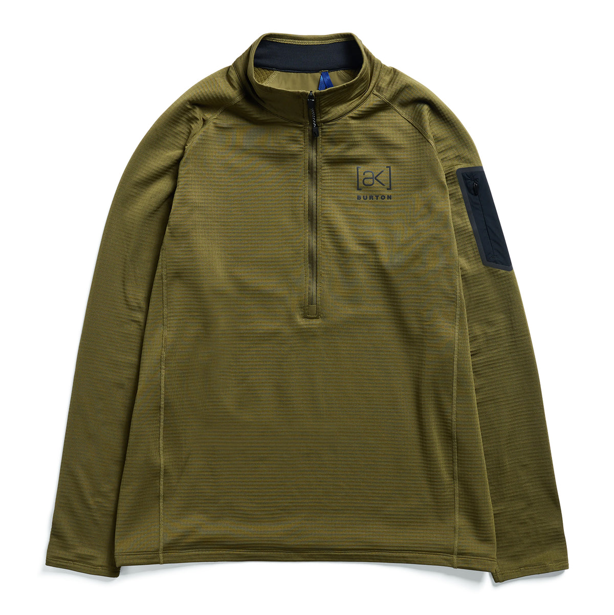Burton 2027 AK Helium Halfzip Fleece - Dried Moss