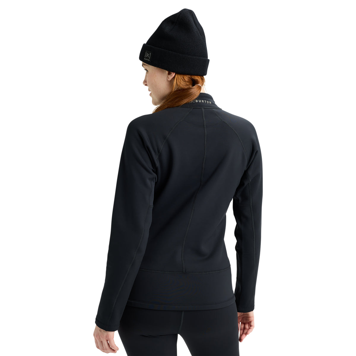 Burton 2027 Womens AK Baker Fullzip Fleece - True Black