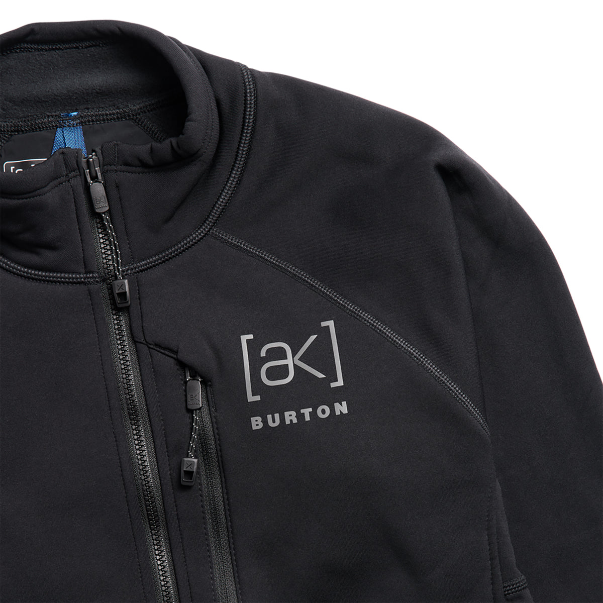 Burton 2027 Womens AK Baker Fullzip Fleece - True Black