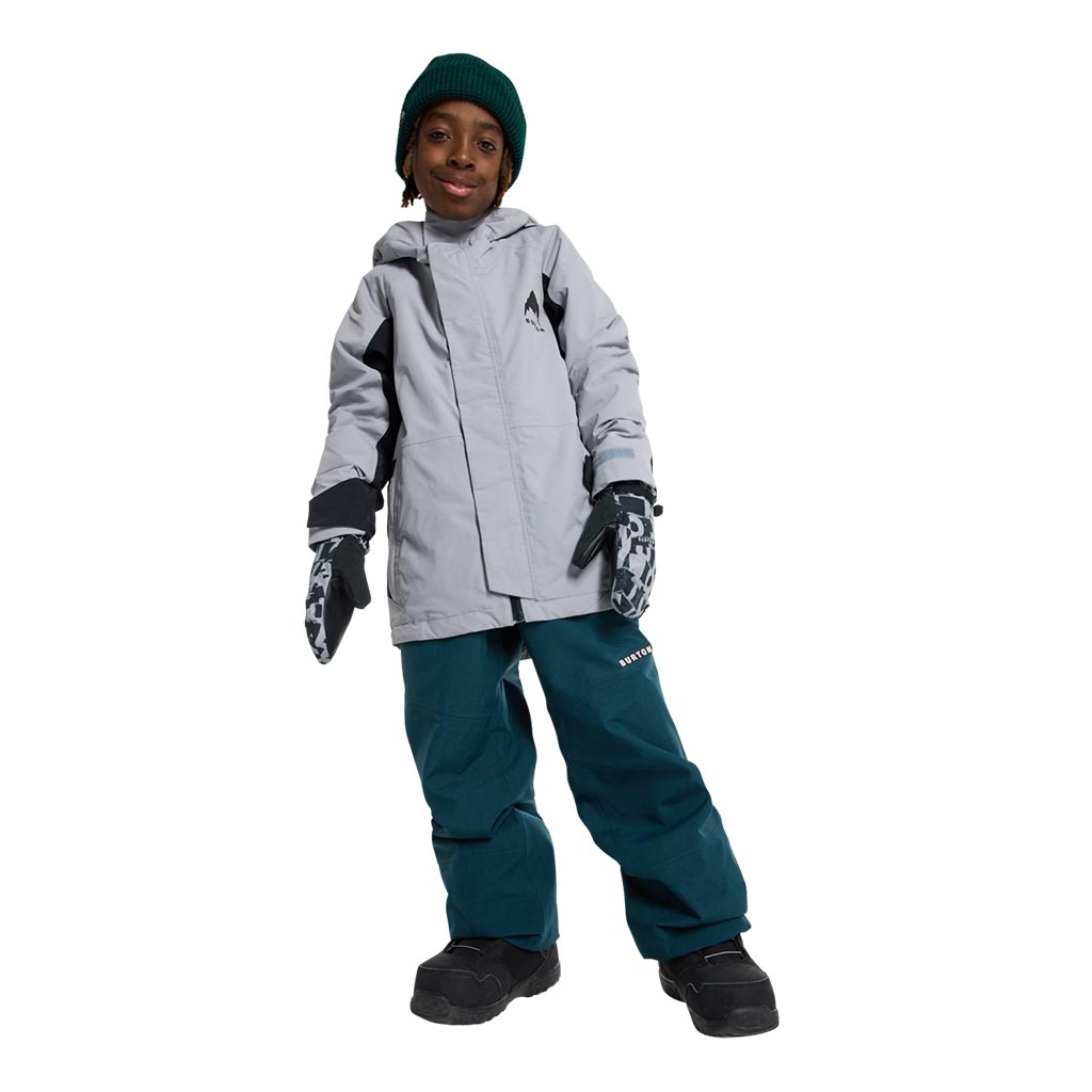 Burton 2026 Kids Skimmer Jacket - Silver Sconce/True Black
