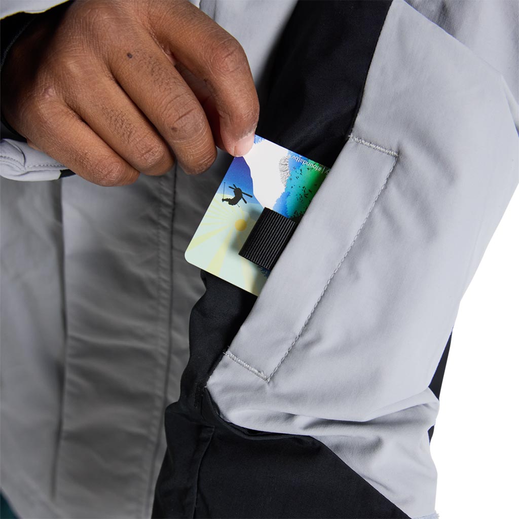 Burton 2026 Kids Skimmer Jacket - Silver Sconce/True Black