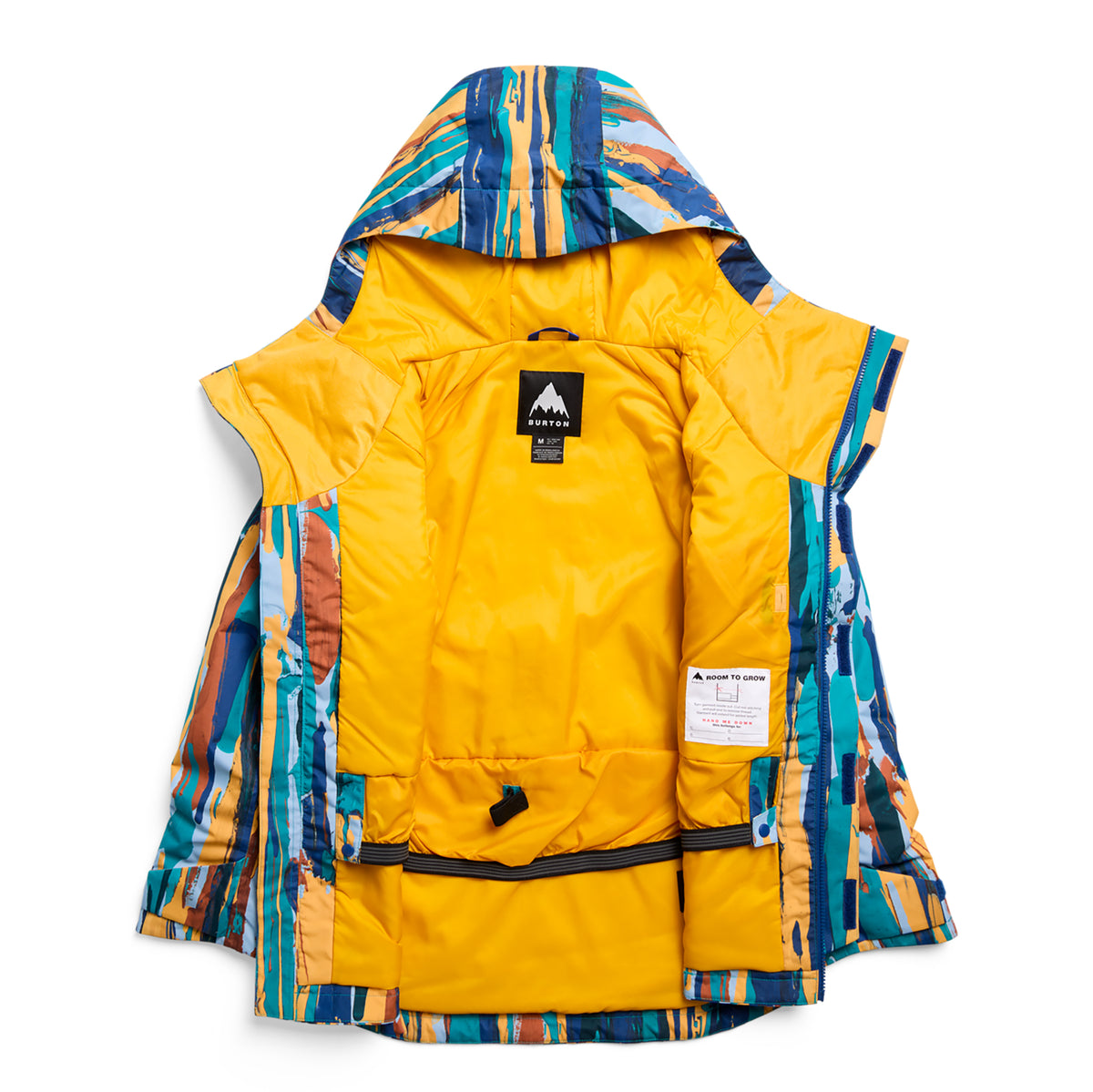 Burton 2027 Kids Skimmer Jacket - Paint Stripe