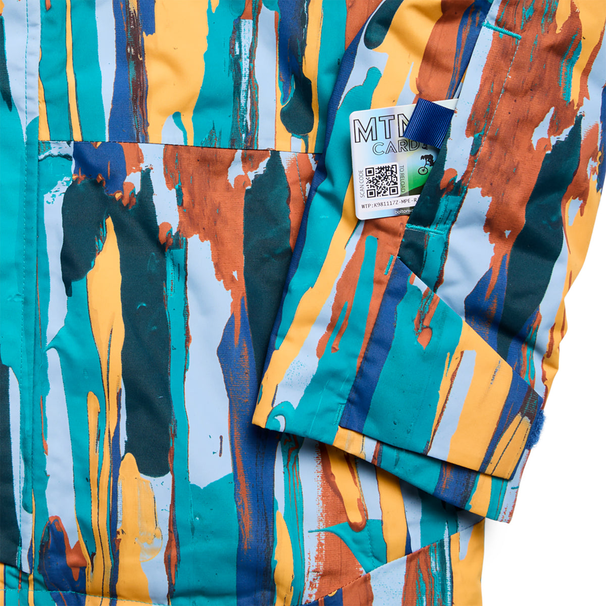 Burton 2027 Kids Skimmer Jacket - Paint Stripe