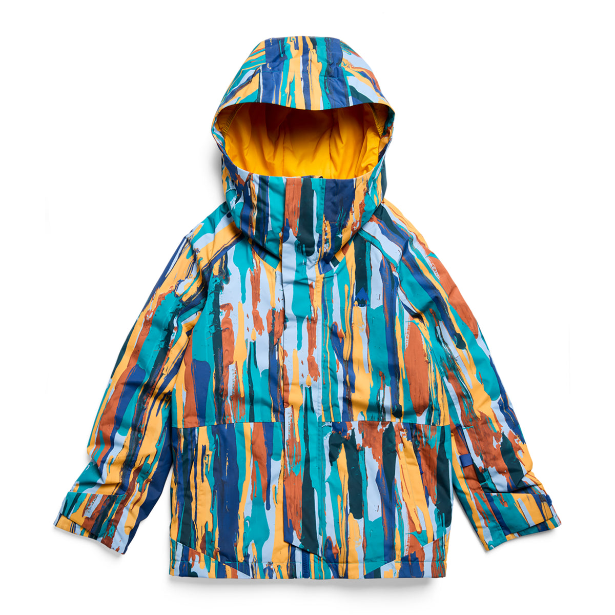 Burton 2027 Kids Skimmer Jacket - Paint Stripe