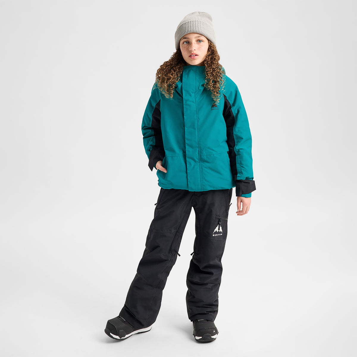 Burton 2027 Kids Skimmer Jacket - Pacific Teal/True Black