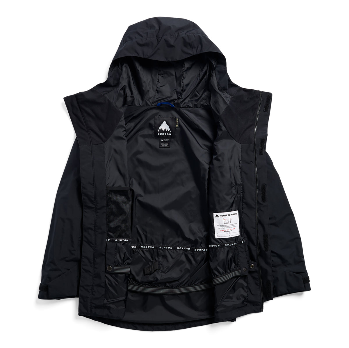 Burton 2027 Kids Gore-Tex Shell Jacket - True Black