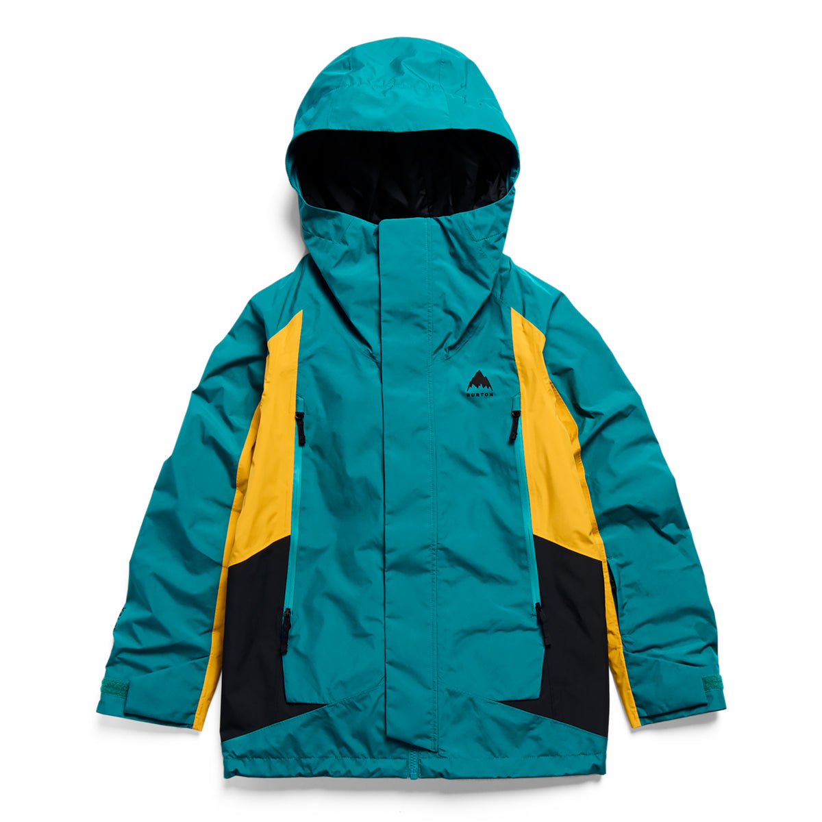 Burton 2027 Kids Gore-Tex Shell Jacket - Pacific Teal/Goldenrod/True Black