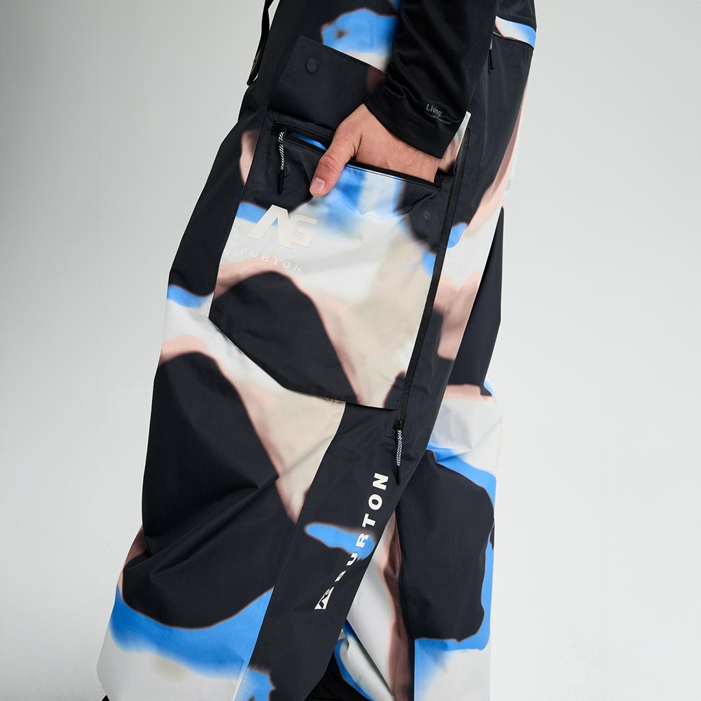 Burton 2026 AG Flyrail Gore-Tex Pant - Large Acidic Watercolour