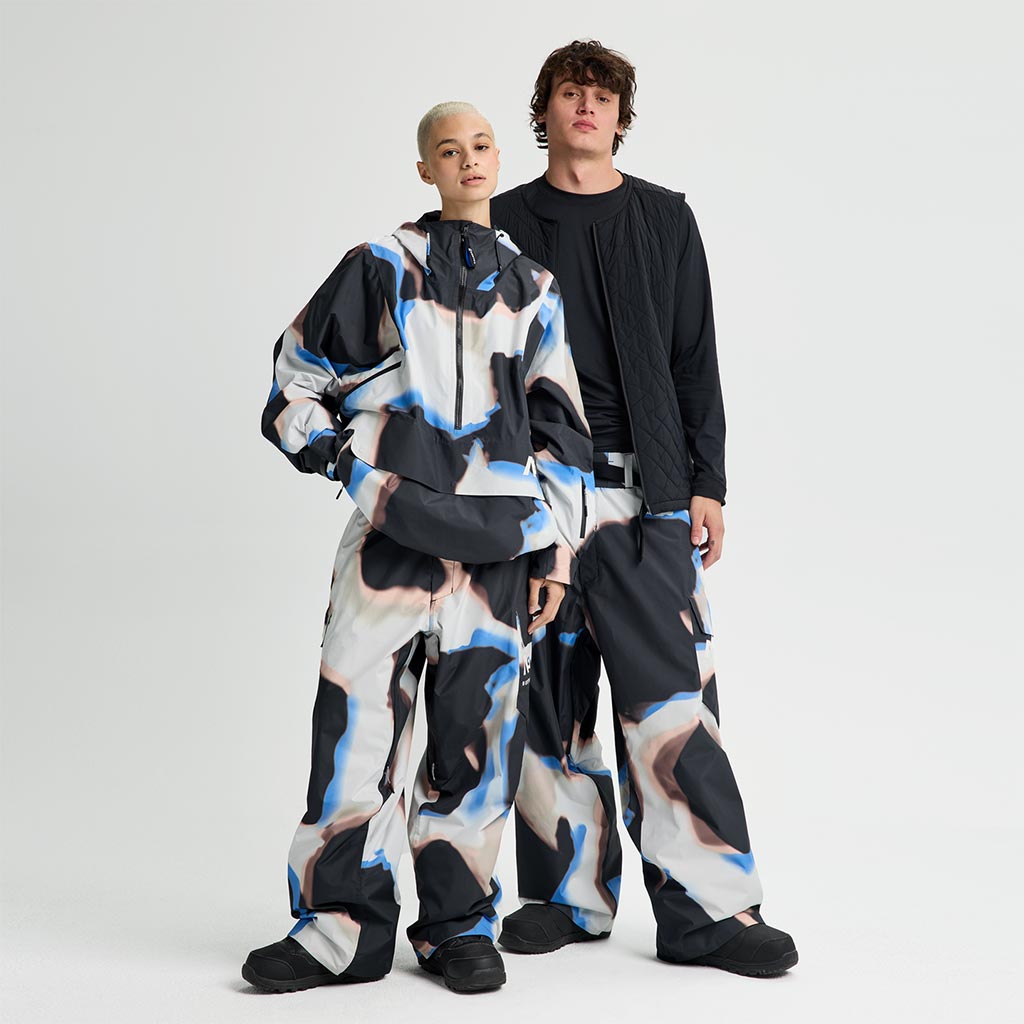 Burton 2026 AG Flyrail Gore-Tex Pant - Large Acidic Watercolour