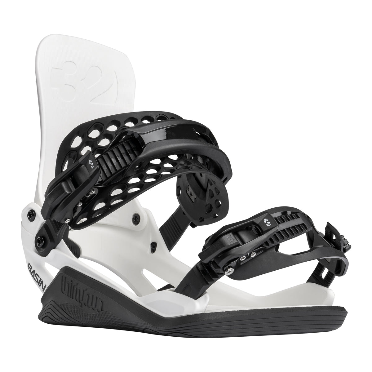 32 2027 Basin FASE Bindings - White