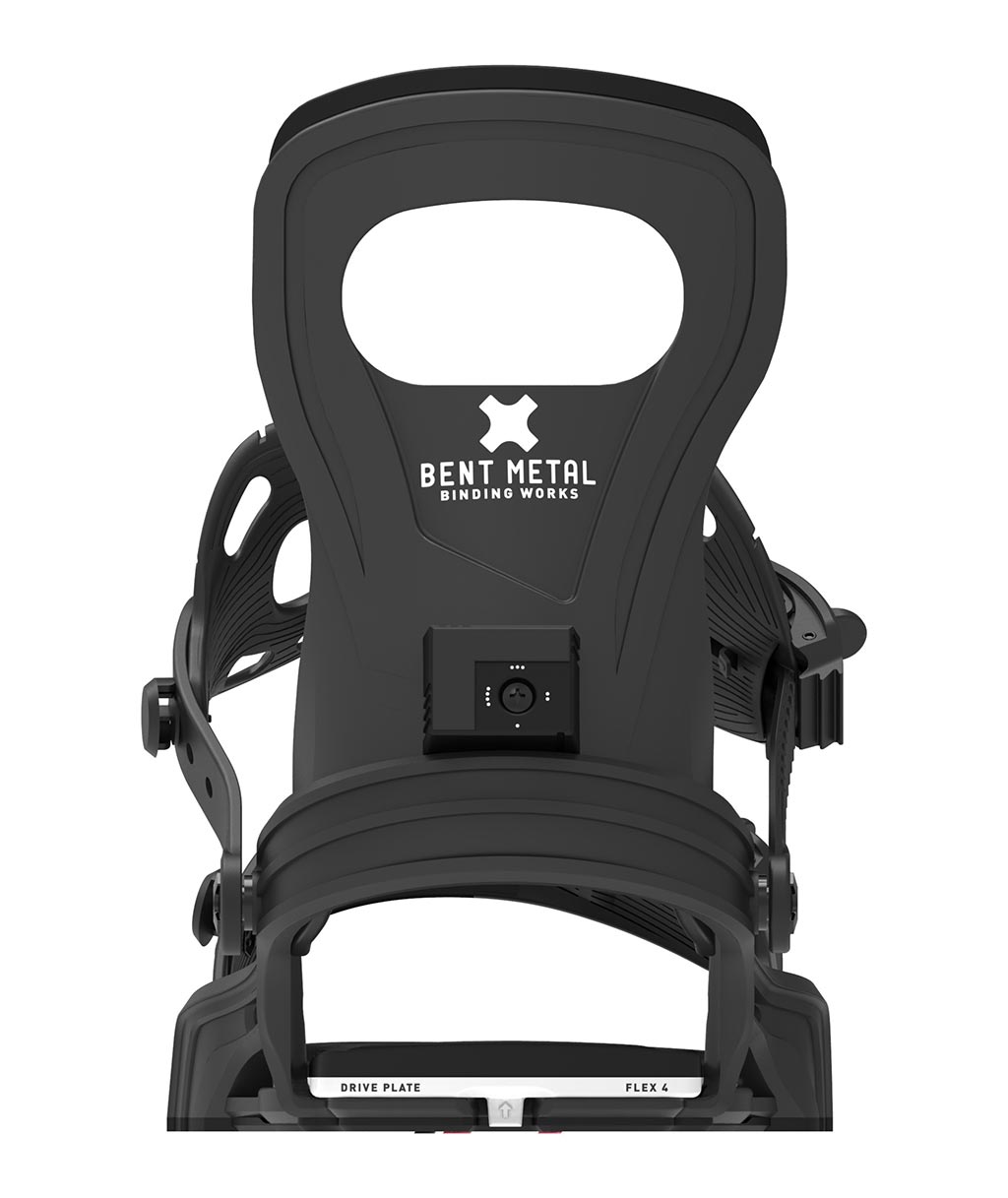 Bent Metal Bolt Binding - Black