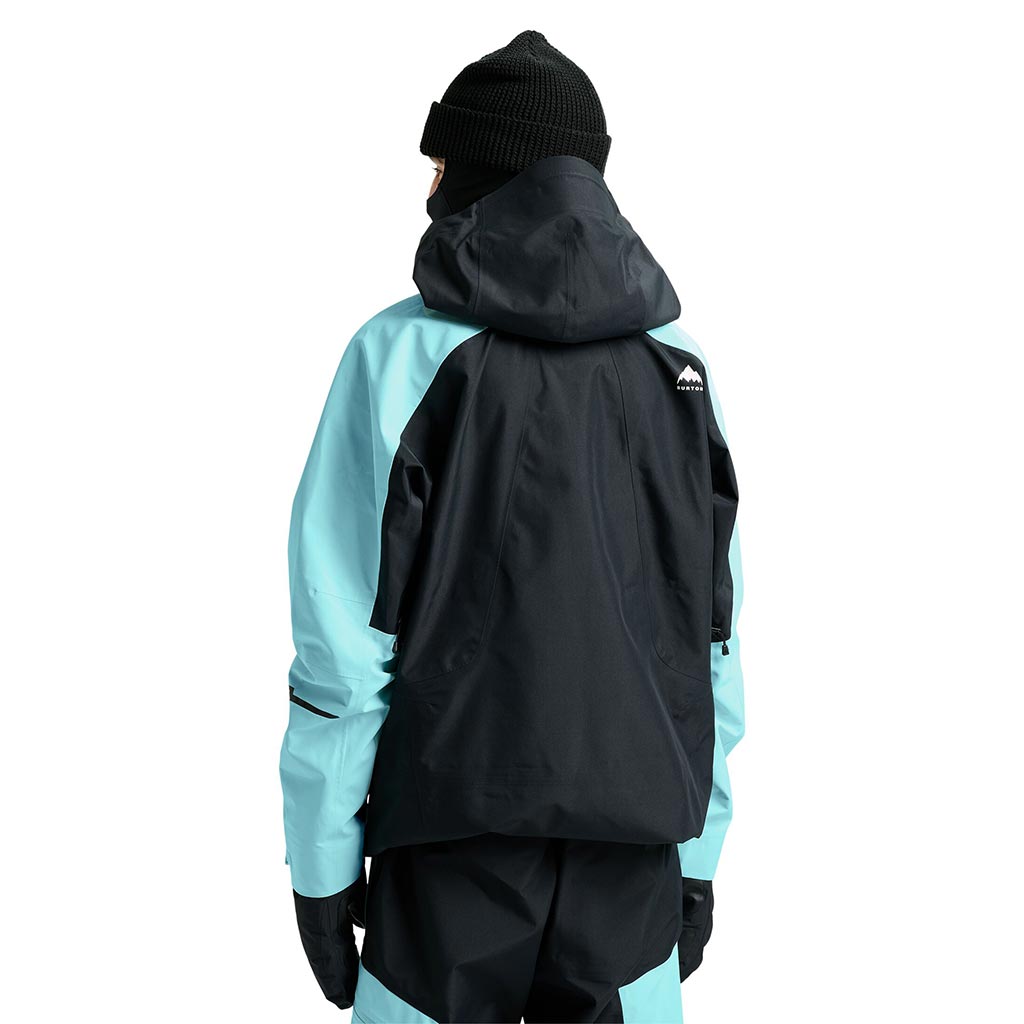 Burton 2026 Reserve 3L Jacket - Black/Light Teal