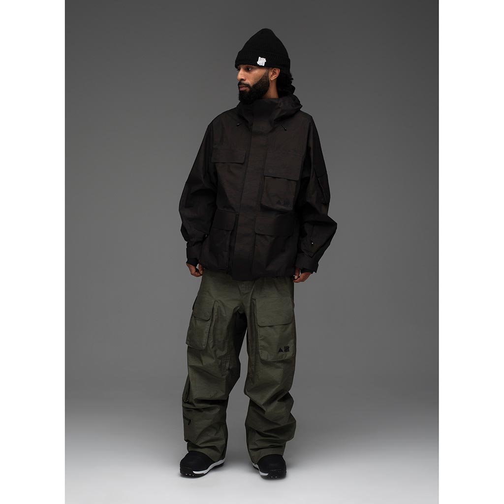 Burton x Undefeated Gore-Tex 2L Jacket - Charcoal Camo