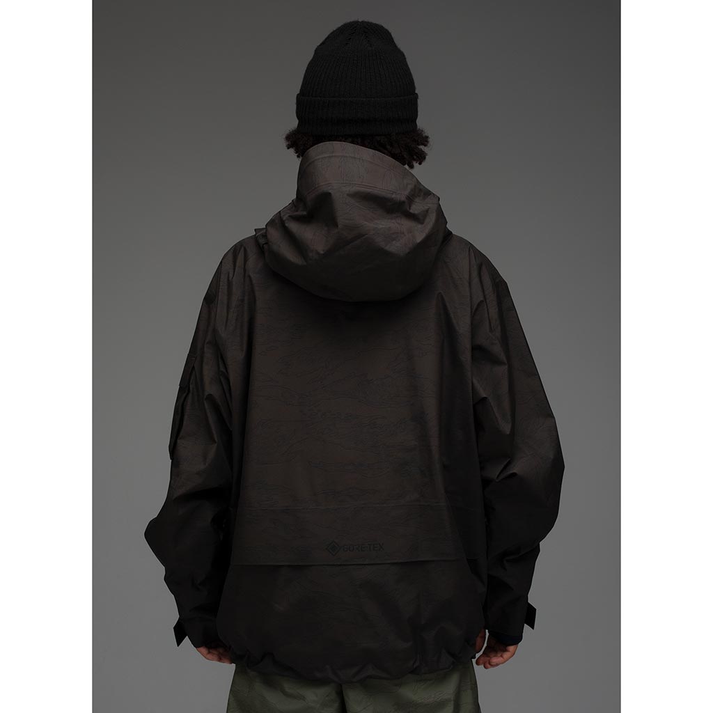 Burton x Undefeated Gore-Tex 2L Jacket - Charcoal Camo