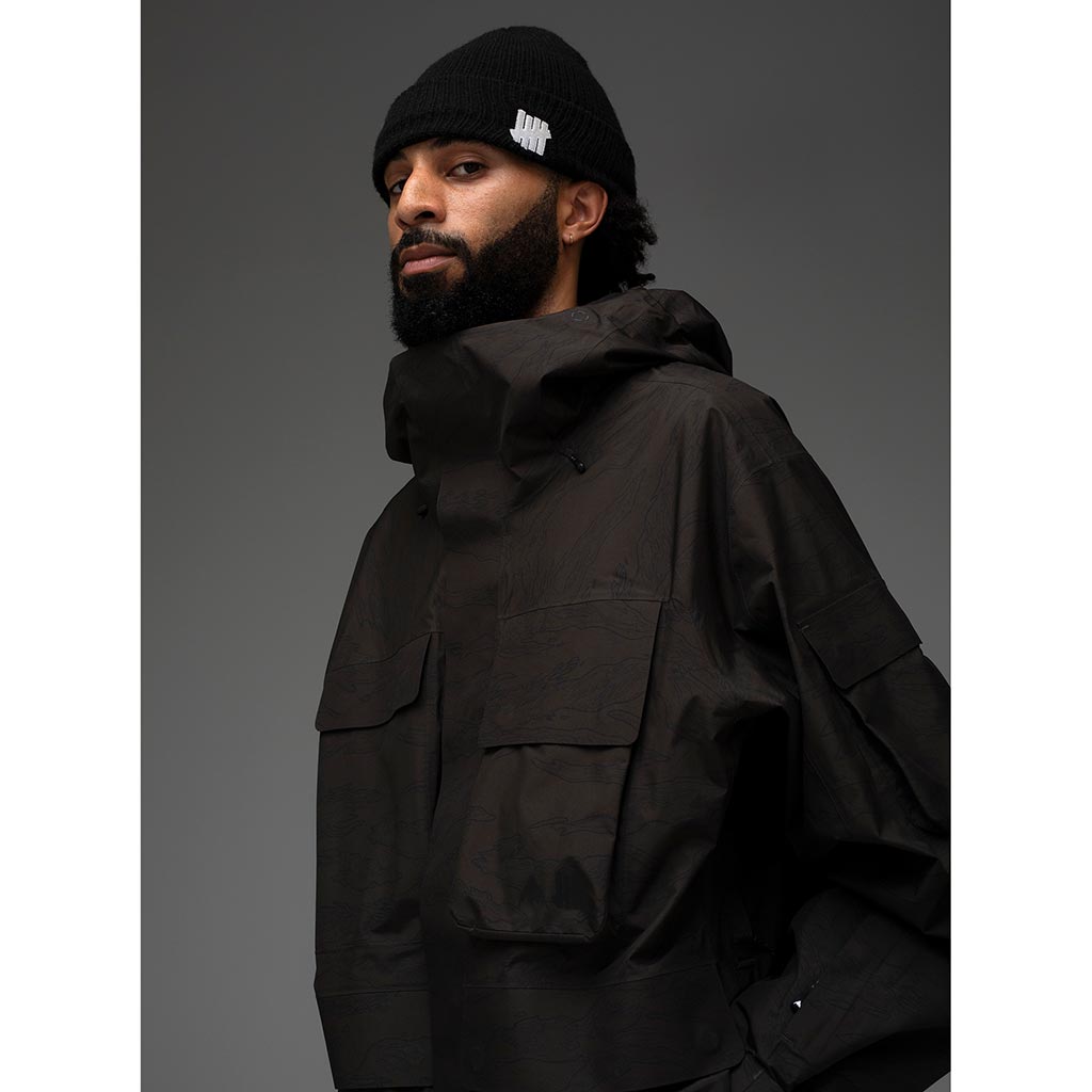 Burton x Undefeated Gore-Tex 2L Jacket - Charcoal Camo