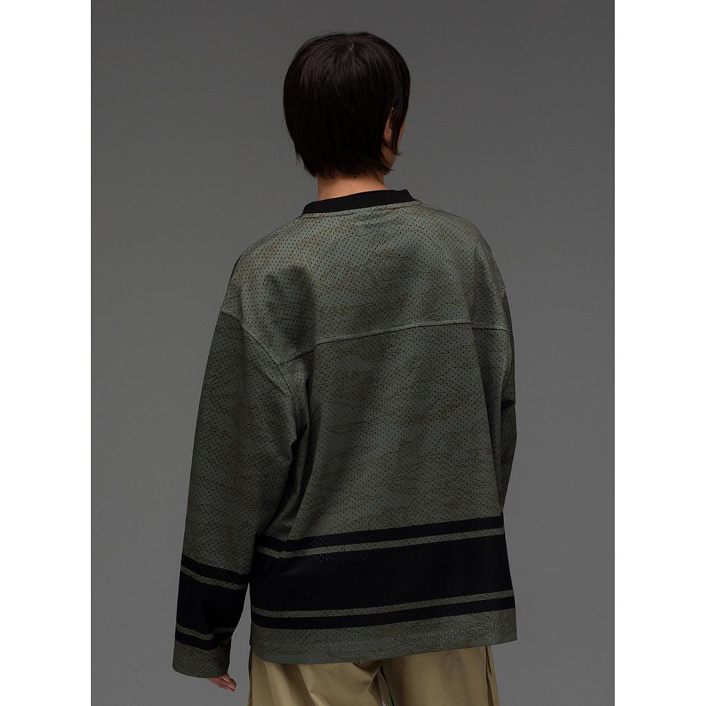 Burton x Undefeated Jersey - Olive Camo