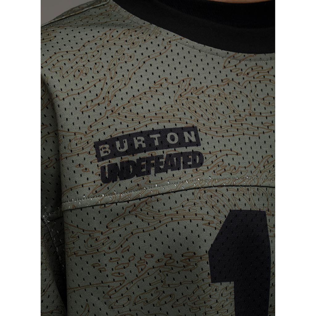 Burton x Undefeated Jersey - Olive Camo