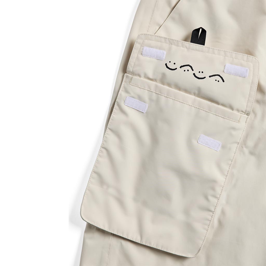 Burton Zeb 2L Baggy Cargo Pant - Lunar Sand