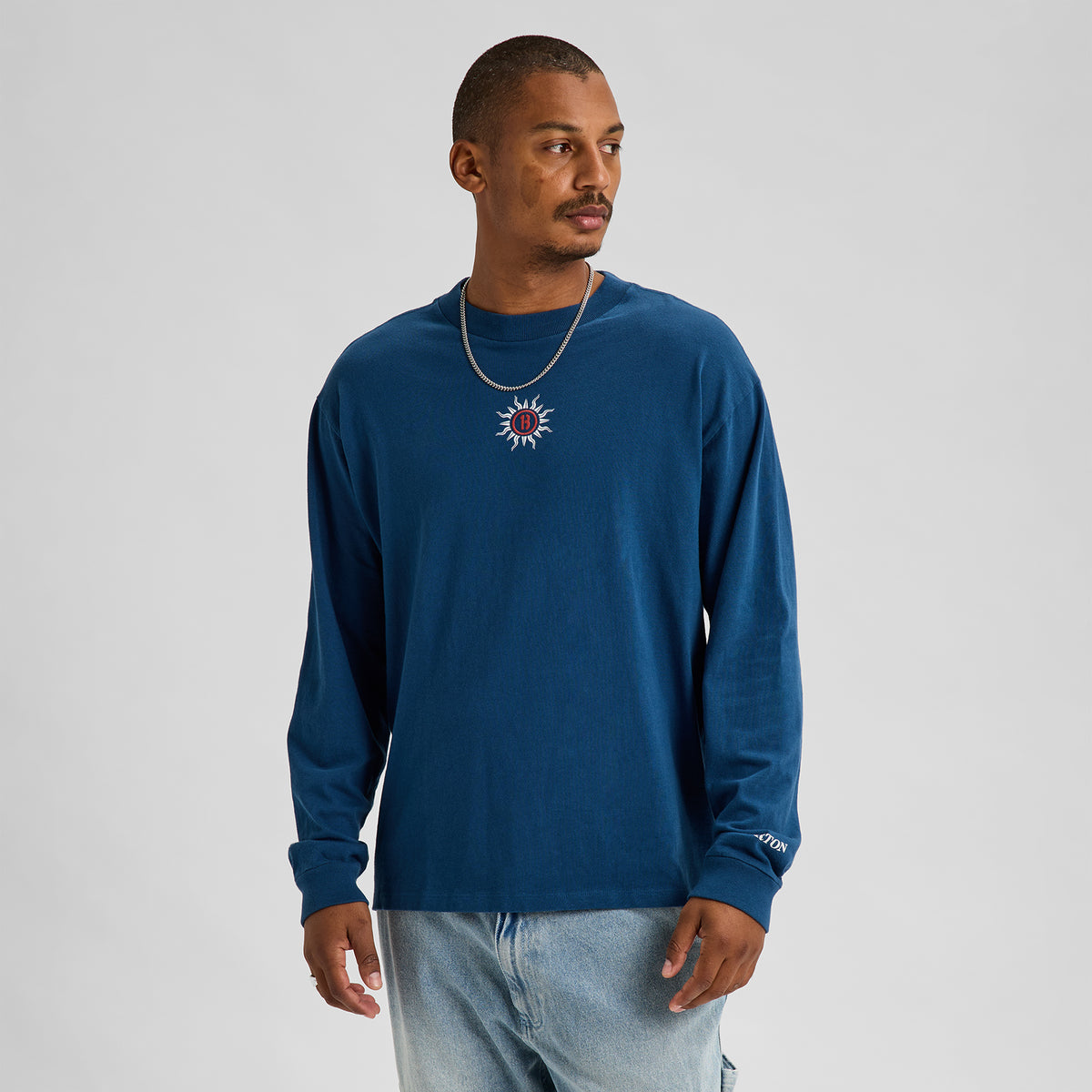 Burton 90's Long Sleeve Tee - Selvedge Blue