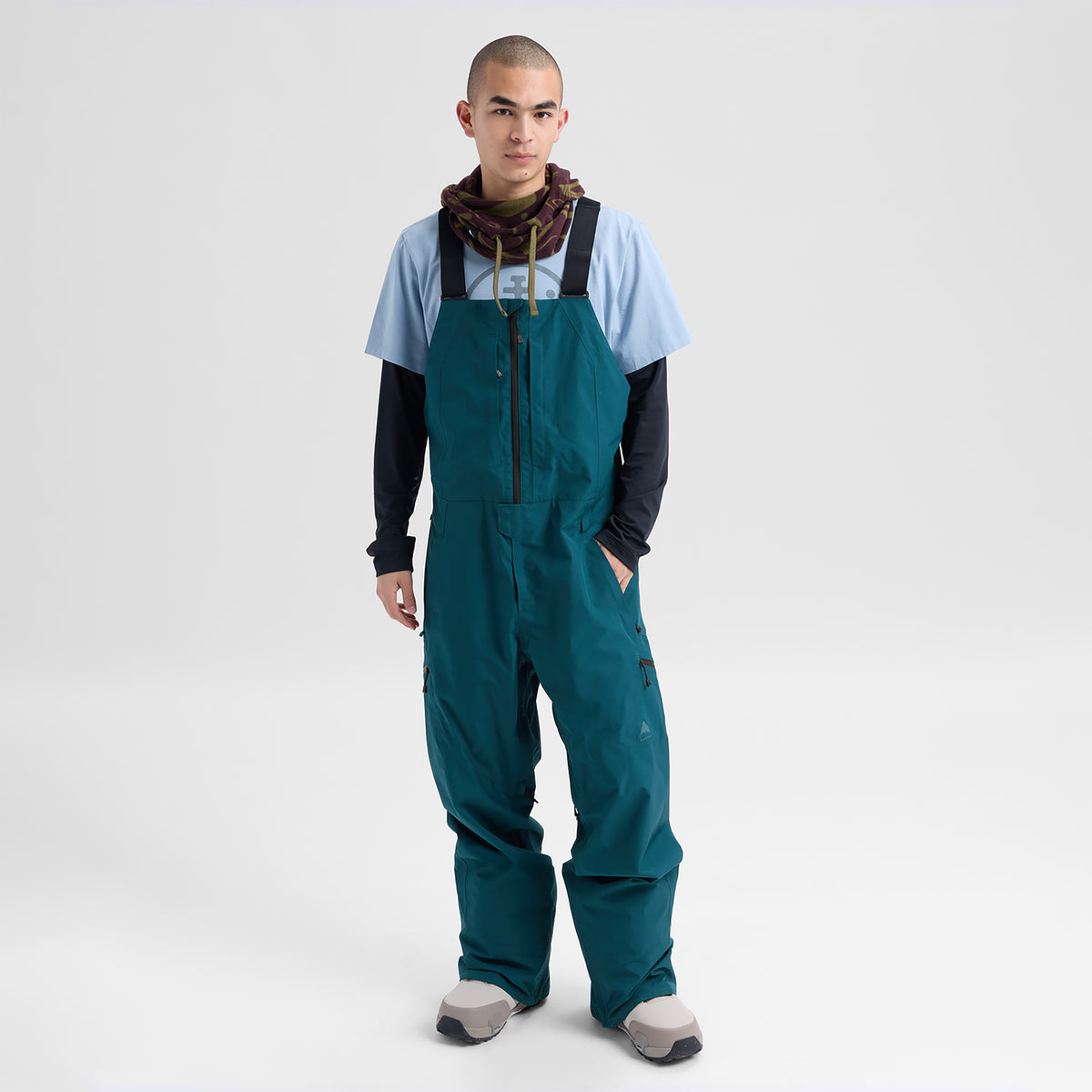 Burton 2027 Gore Reserve Bib Pant - Atlantic Teal