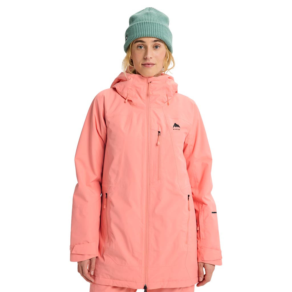 Burton 2026 Womens Insulated Reserve Jacket - Sunrise Coral