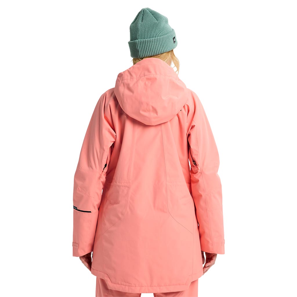Burton 2026 Womens Insulated Reserve Jacket - Sunrise Coral