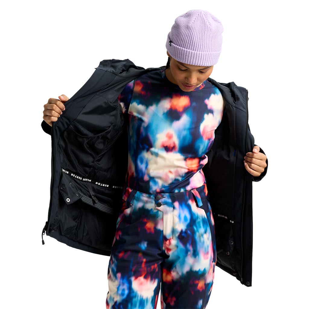 Burton 2026 Womens Insulated Reserve Stretch Jacket - True Black