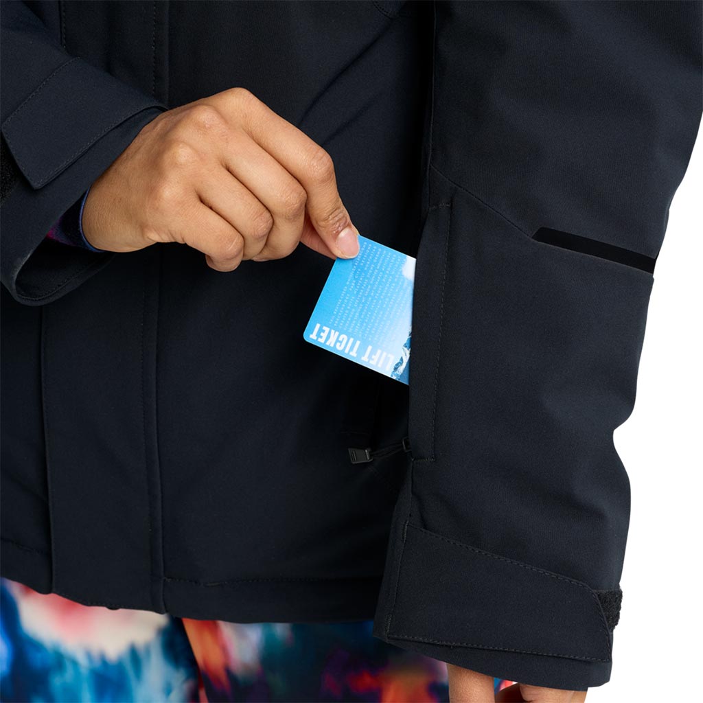 Burton 2026 Womens Insulated Reserve Stretch Jacket - True Black