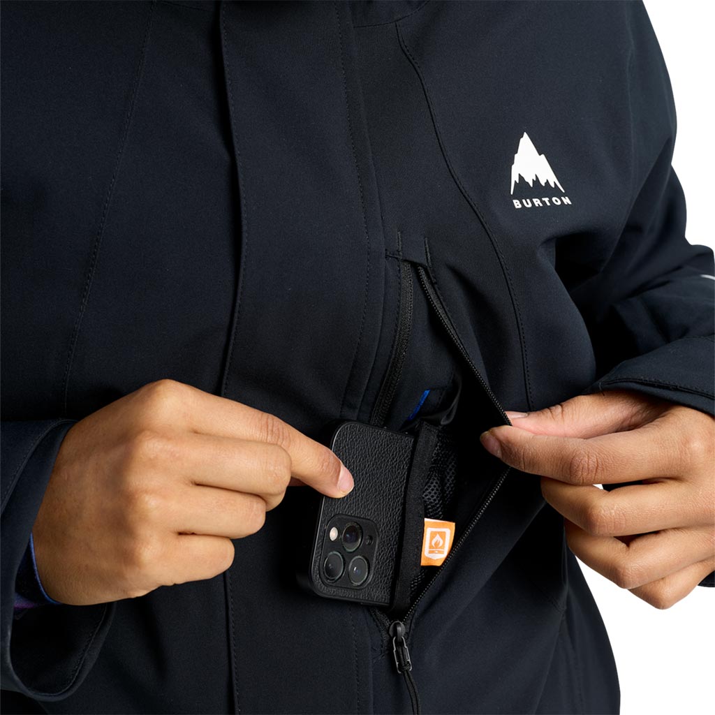 Burton 2026 Womens Insulated Reserve Stretch Jacket - True Black