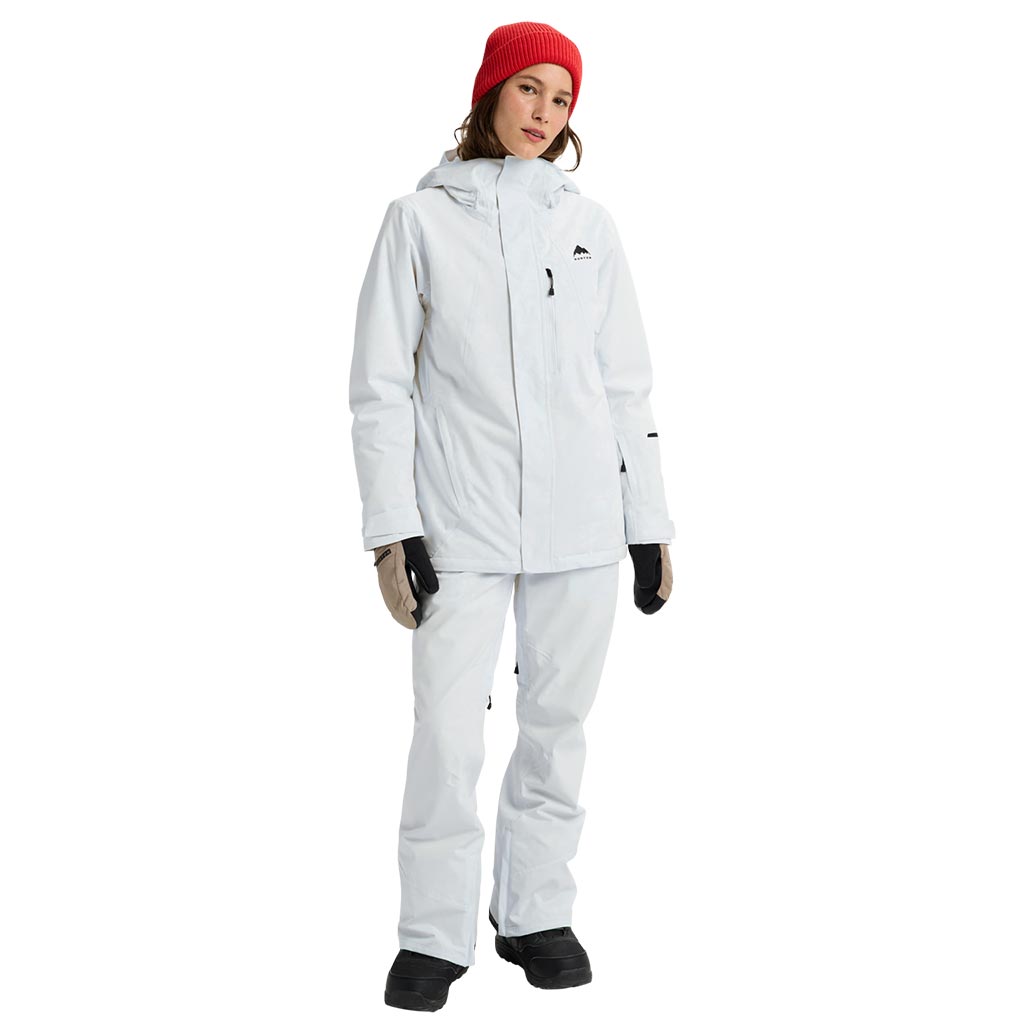 Burton 2026 Womens Insulated Reserve Stretch Jacket - Stout White