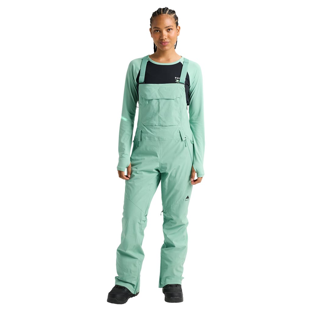 Burton 2026 Womens Stretch Reserve Bib Pant - Soft Sage