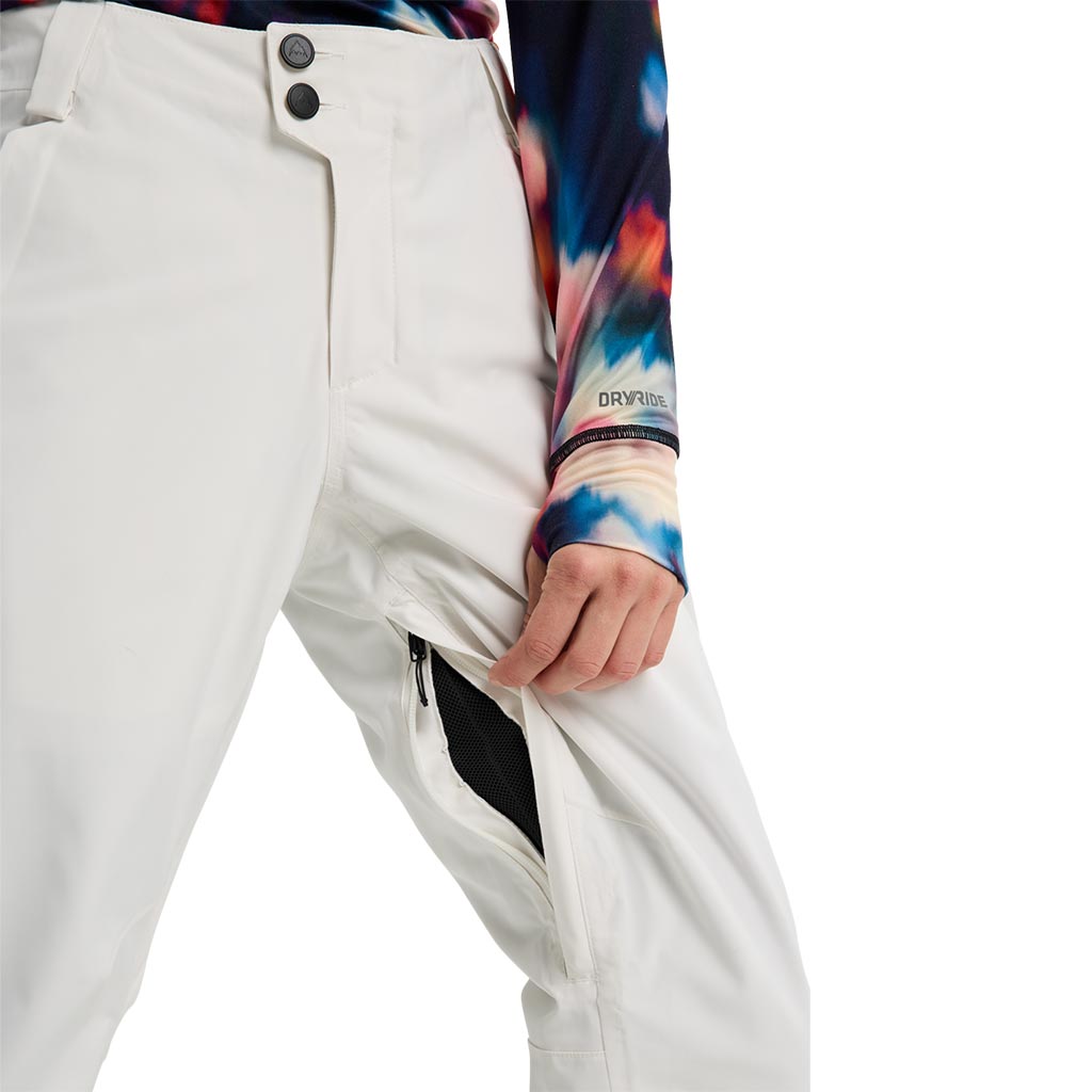 Burton 2026 Womens Stretch Reserve Pant - Stout White