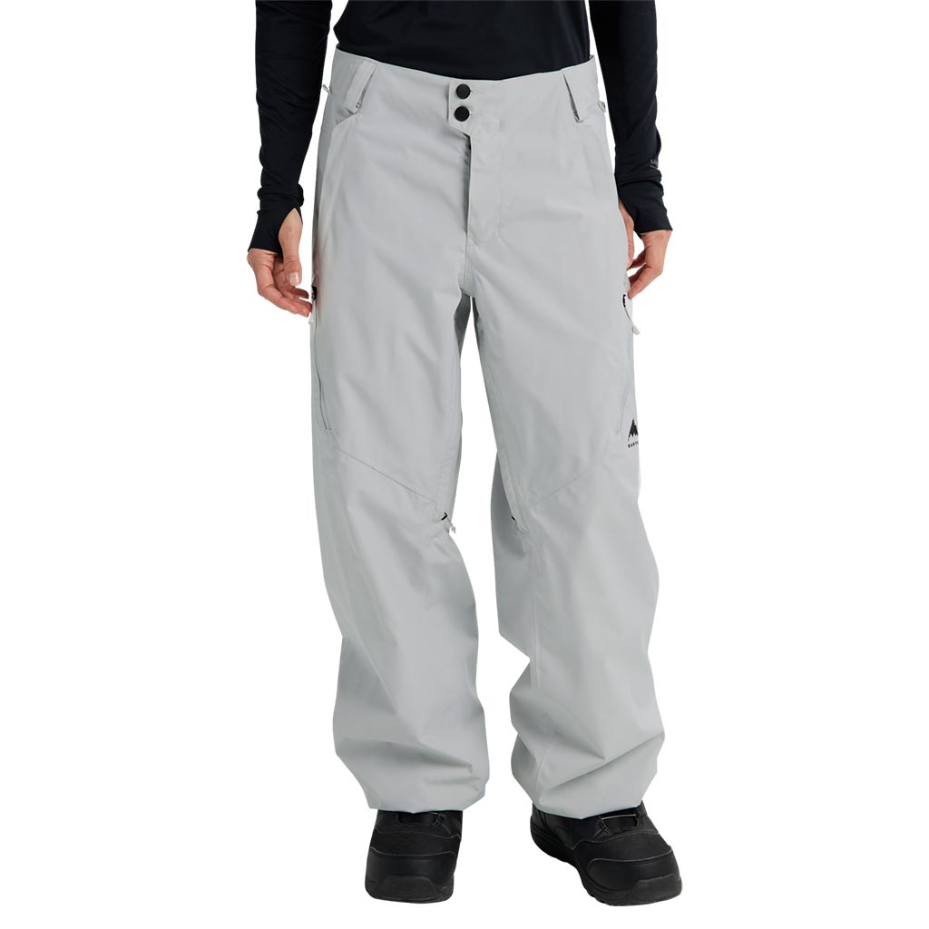 Burton 2026 Womens Relaxed Reserve Pant - Grey Cloud