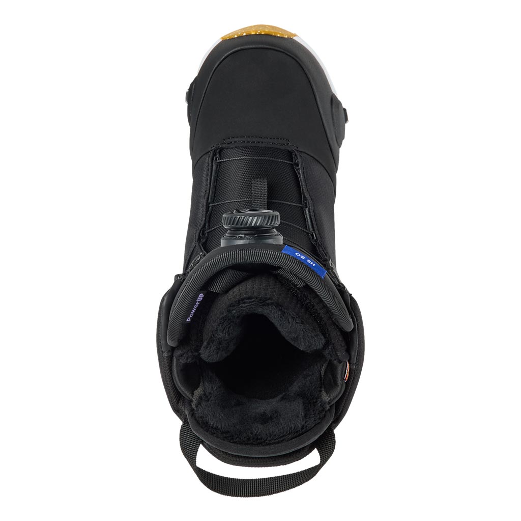 Burton 2026 Womens Wide Highshot Step On Boots - Black