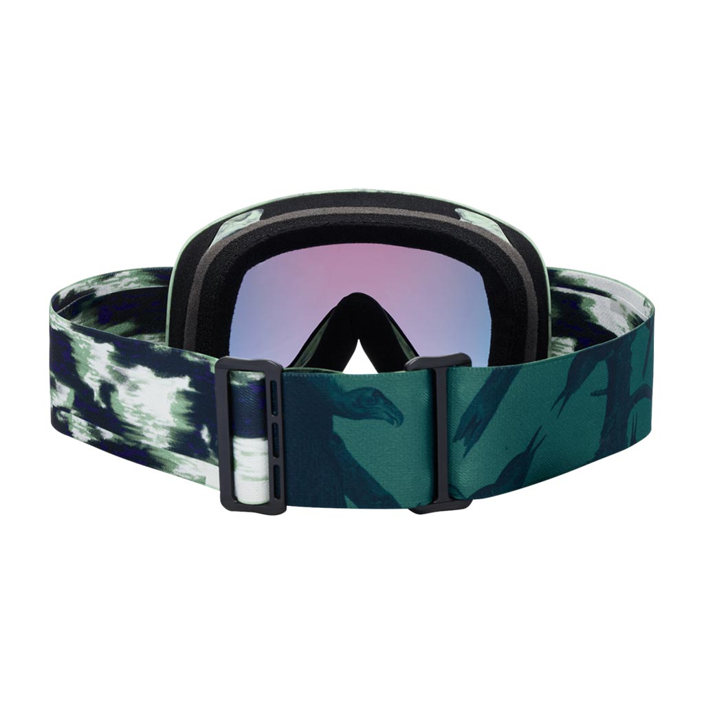 Anon 2026 M6 Low Bridge Goggle - Family Tree/Sunny Red