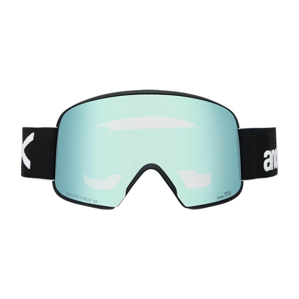 Anon 2026 M6 Low Bridge Goggle - Black/Variable Blue