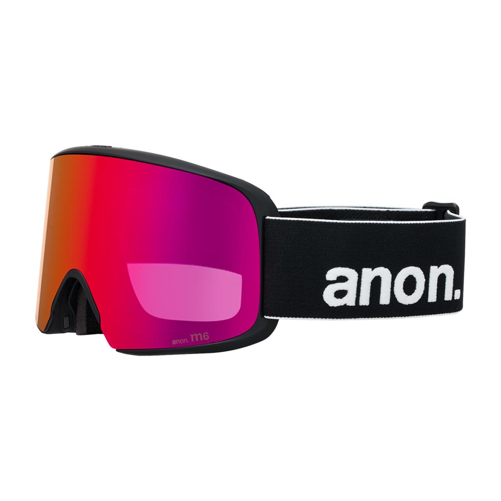 Anon 2026 M6 Goggle - Black/Sunny Red