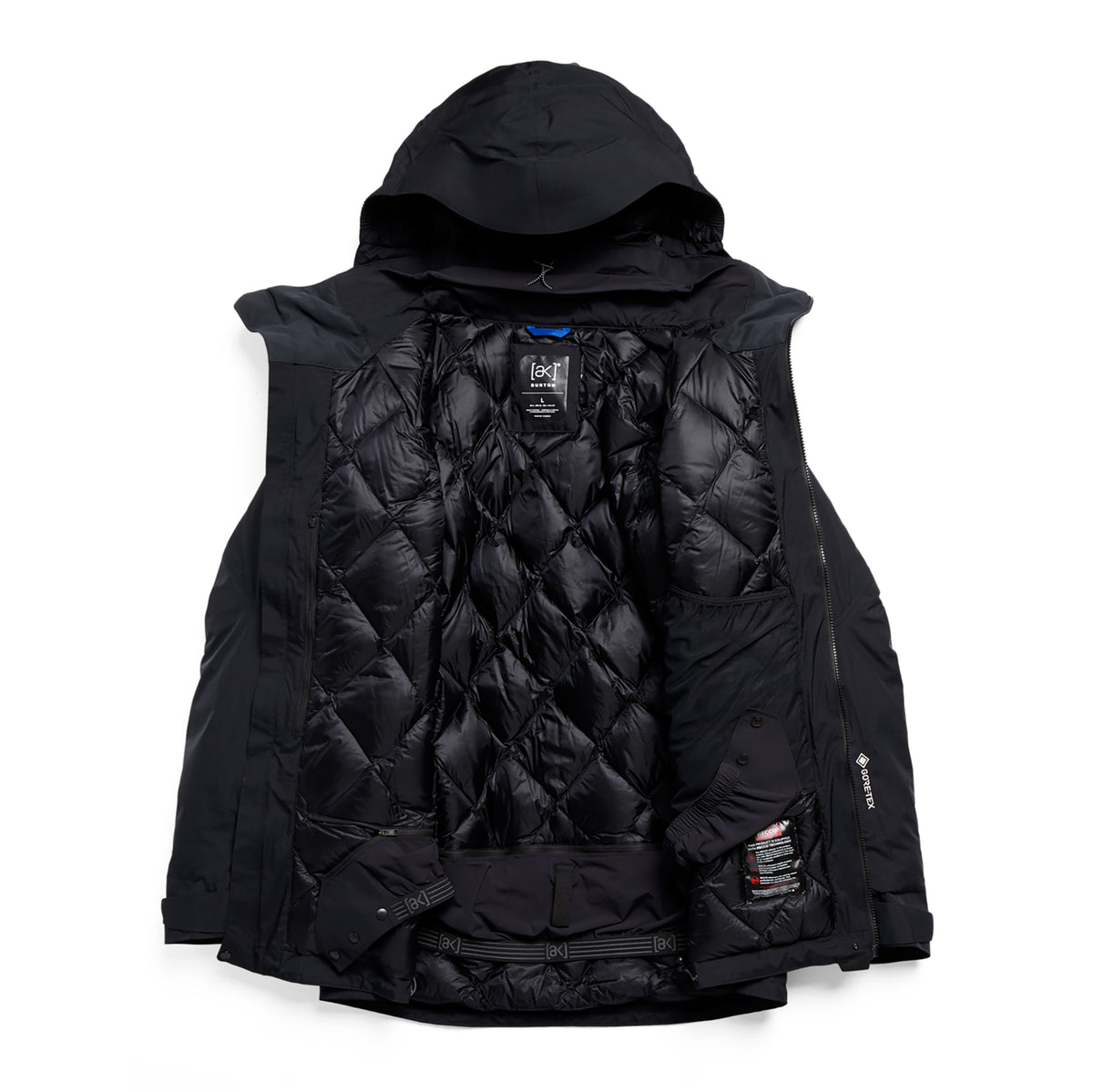 Burton 2027 AK Swash Down Insulated Gore-Tex Jacket - True Black