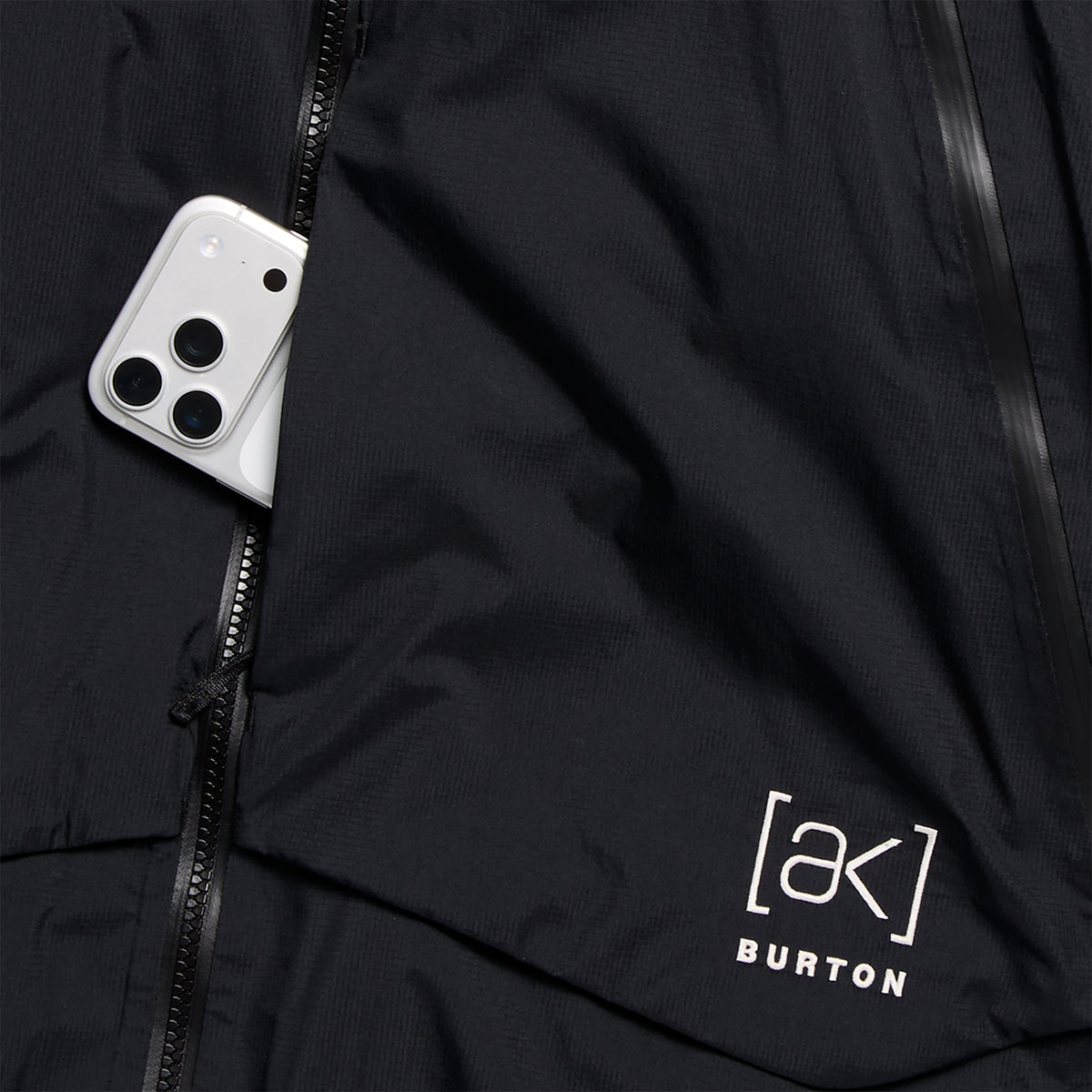 Burton 2027 AK Swash Down Insulated Gore-Tex Jacket - True Black
