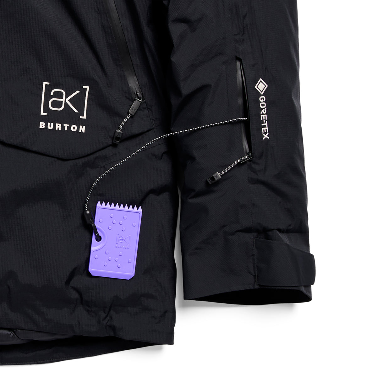 Burton 2027 AK Swash Down Insulated Gore-Tex Jacket - True Black