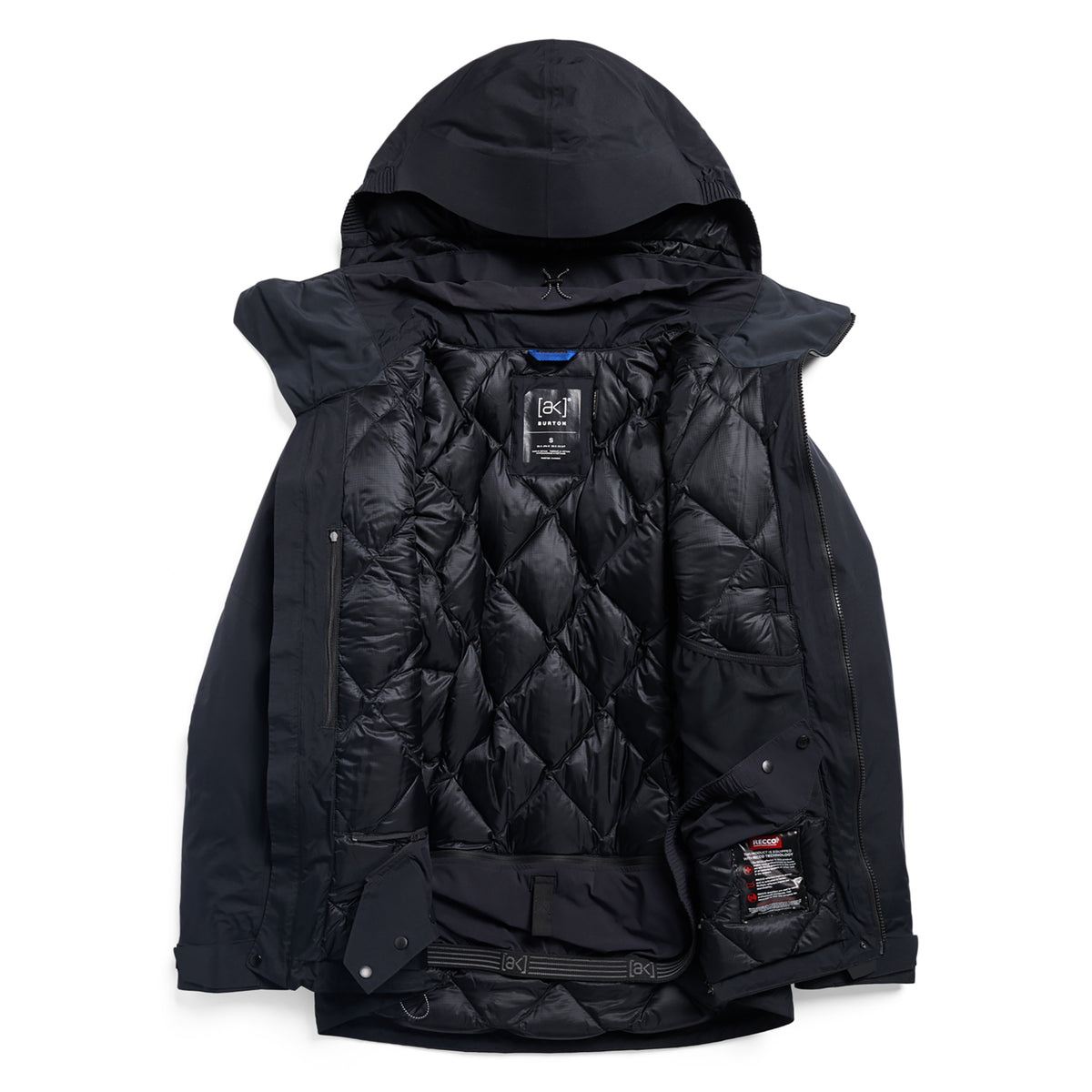 Burton 2027 Womens AK Swash Down Gore-Tex Jacket - True Black