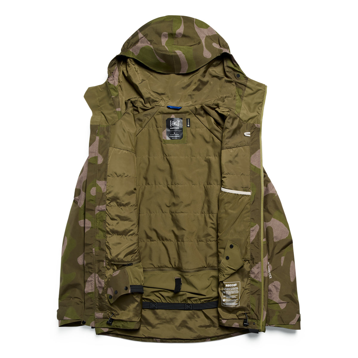 Burton 2027 AK Swash Insulated Gore-Tex Jacket - Keel Camo