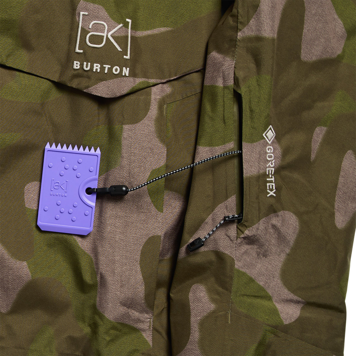 Burton 2027 AK Swash Insulated Gore-Tex Jacket - Keel Camo