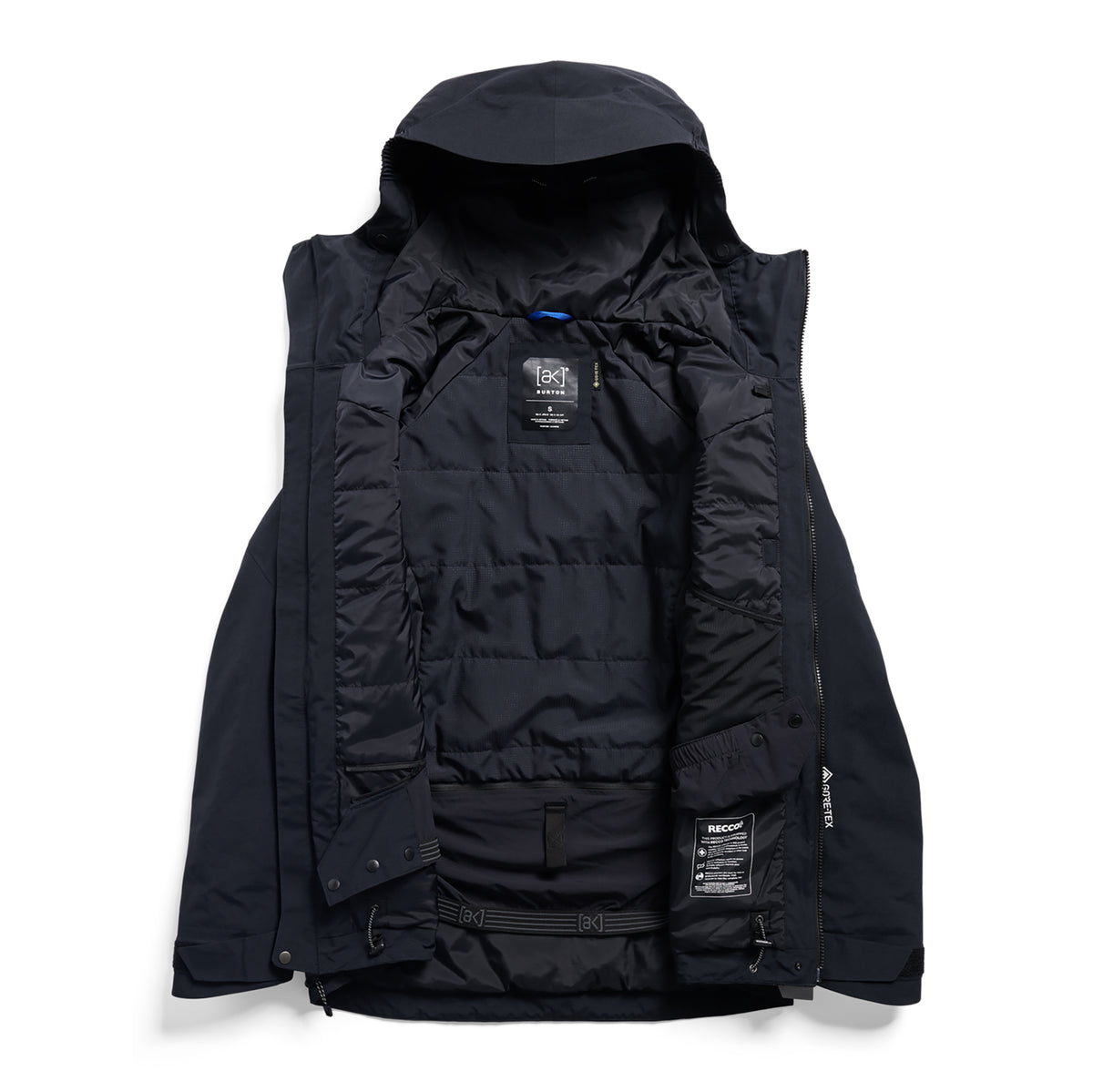 Burton 2027 Womens AK Swash Insulated Gore-Tex Jacket - True Black