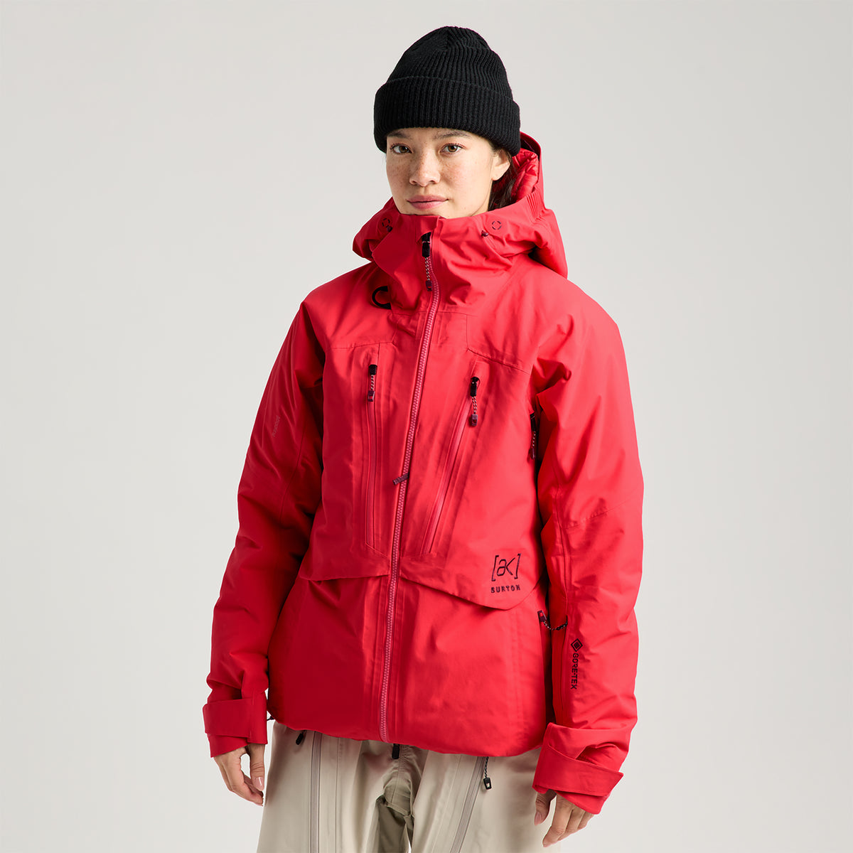 Burton 2027 Womens AK Swash Insulated Gore-Tex Jacket - Hot Tamale