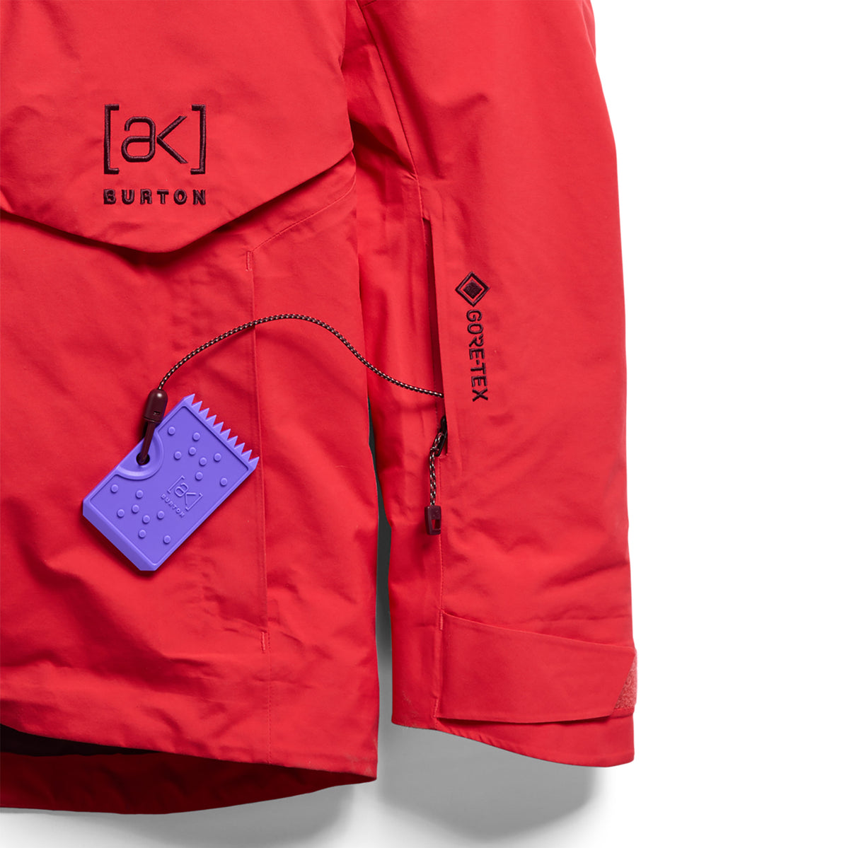 Burton 2027 Womens AK Swash Insulated Gore-Tex Jacket - Hot Tamale