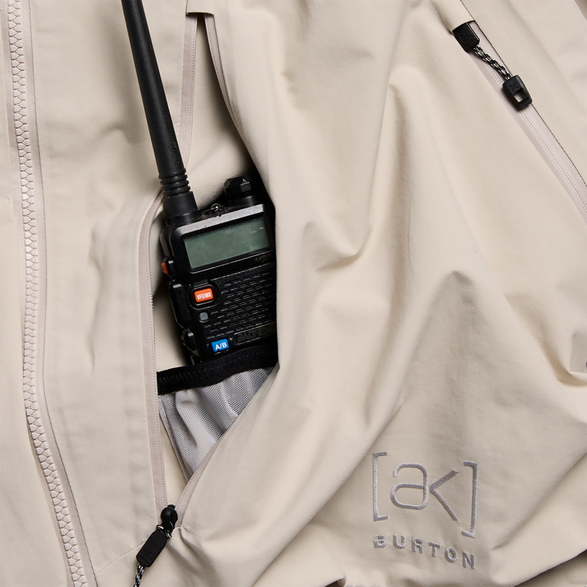 Burton 2027 AK Cyclic Gore-Tex Jacket - Chinchilla Grey