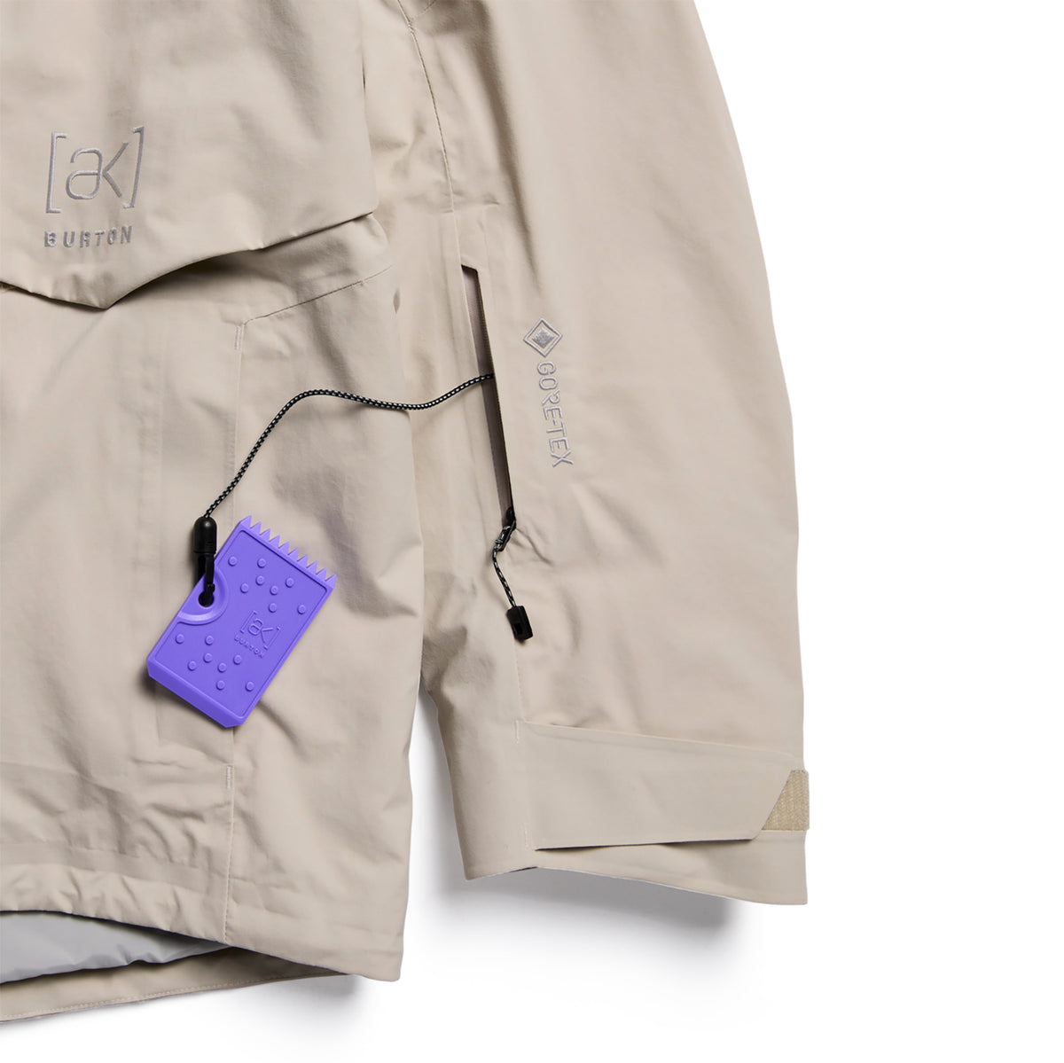 Burton 2027 AK Cyclic Gore-Tex Jacket - Chinchilla Grey