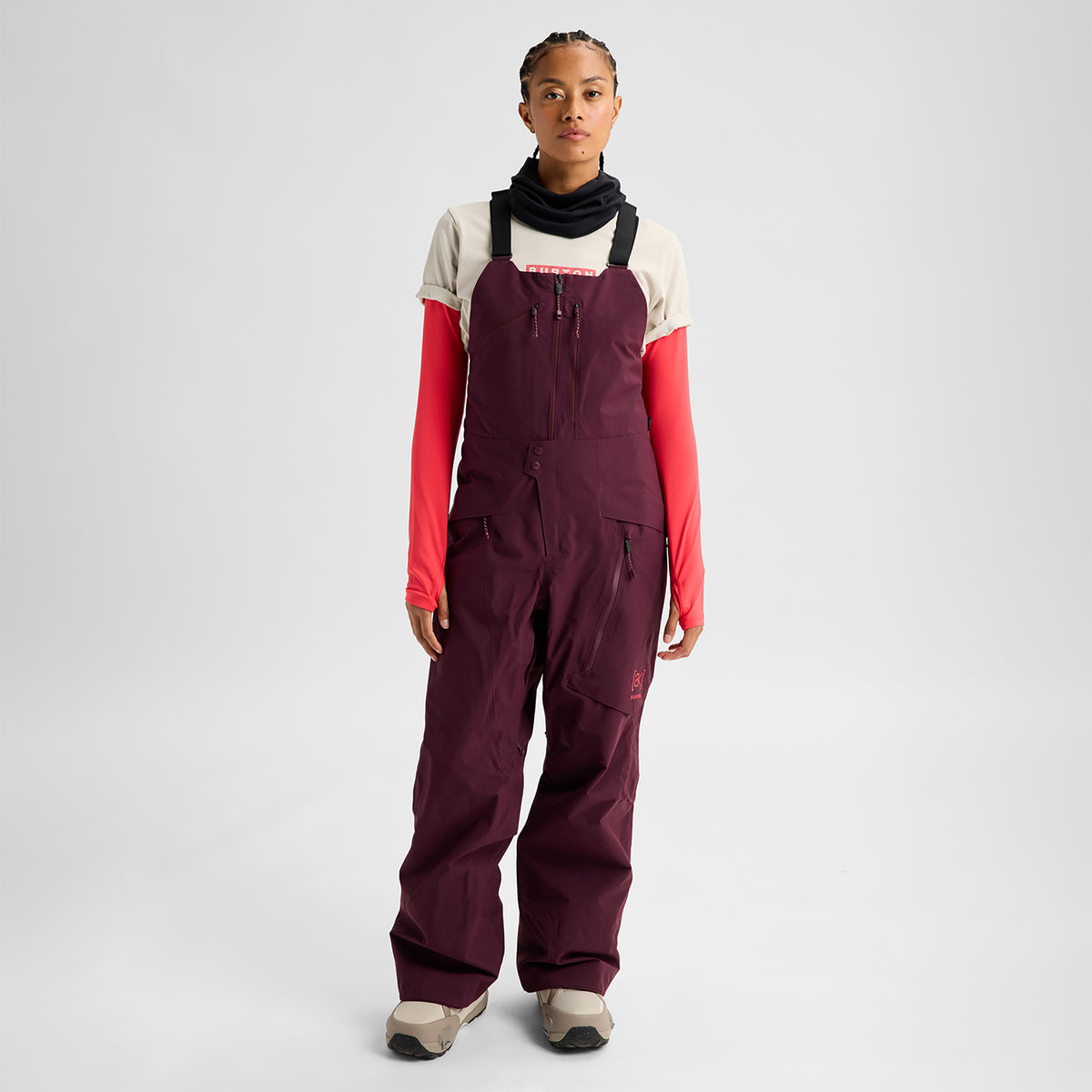 Burton 2027 Womens AK Cyclic Gore-Tex Bib - Rum Raisin