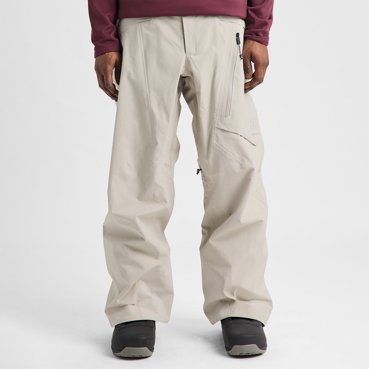 Burton 2027 AK Cyclic Gore-Tex Pant - Chinchilla Grey